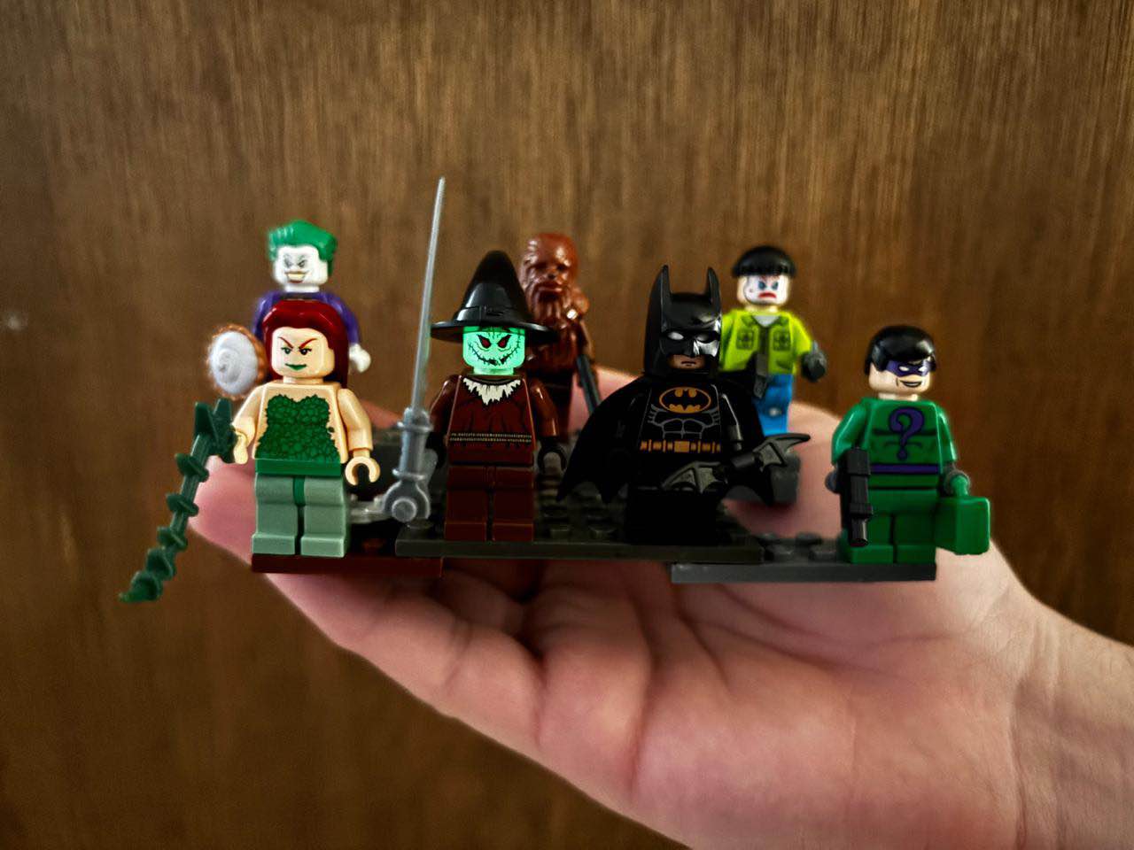 Lego Batman Scarecrow Riddler Poison ivy año 2006 Joker and Hitman 2012 ...
