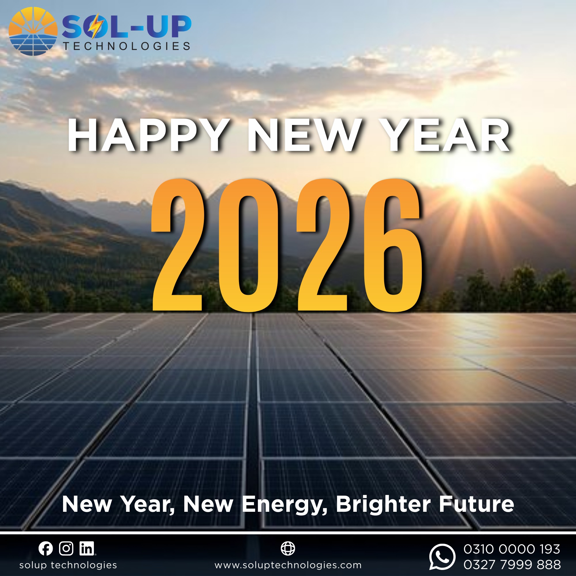 Solup - As we turn the page to 2026, we carry forward the momentum of ...