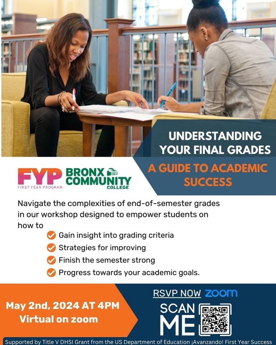 Bronx Community College First Year Program | New York NY