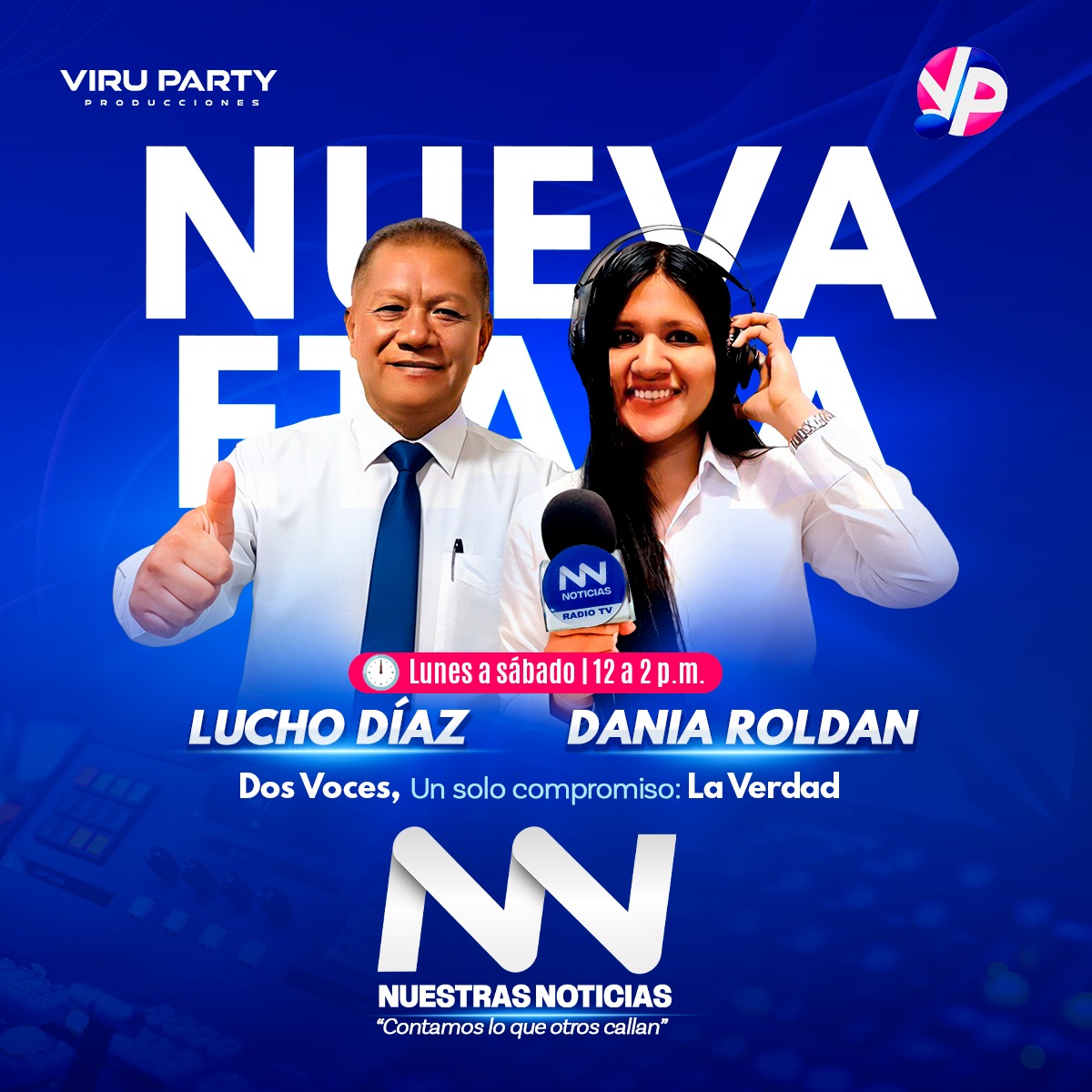 Nuestras - 🔴 DESDE ESTE MIÉRCOLES 07 ENERO 🫵 Nuestras Noticias inicia ...