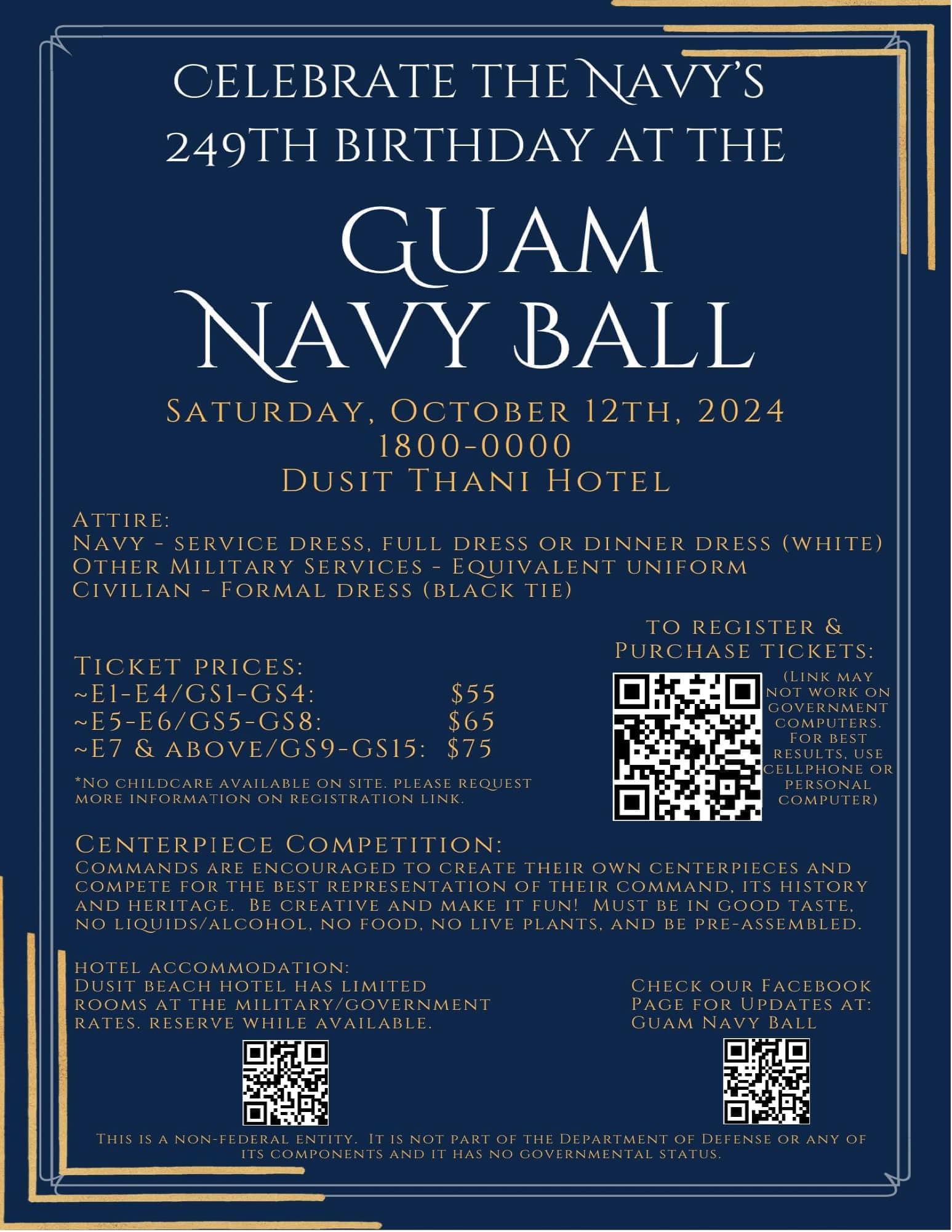 Do you have your tickets for this... - US Naval Base Guam | Facebook