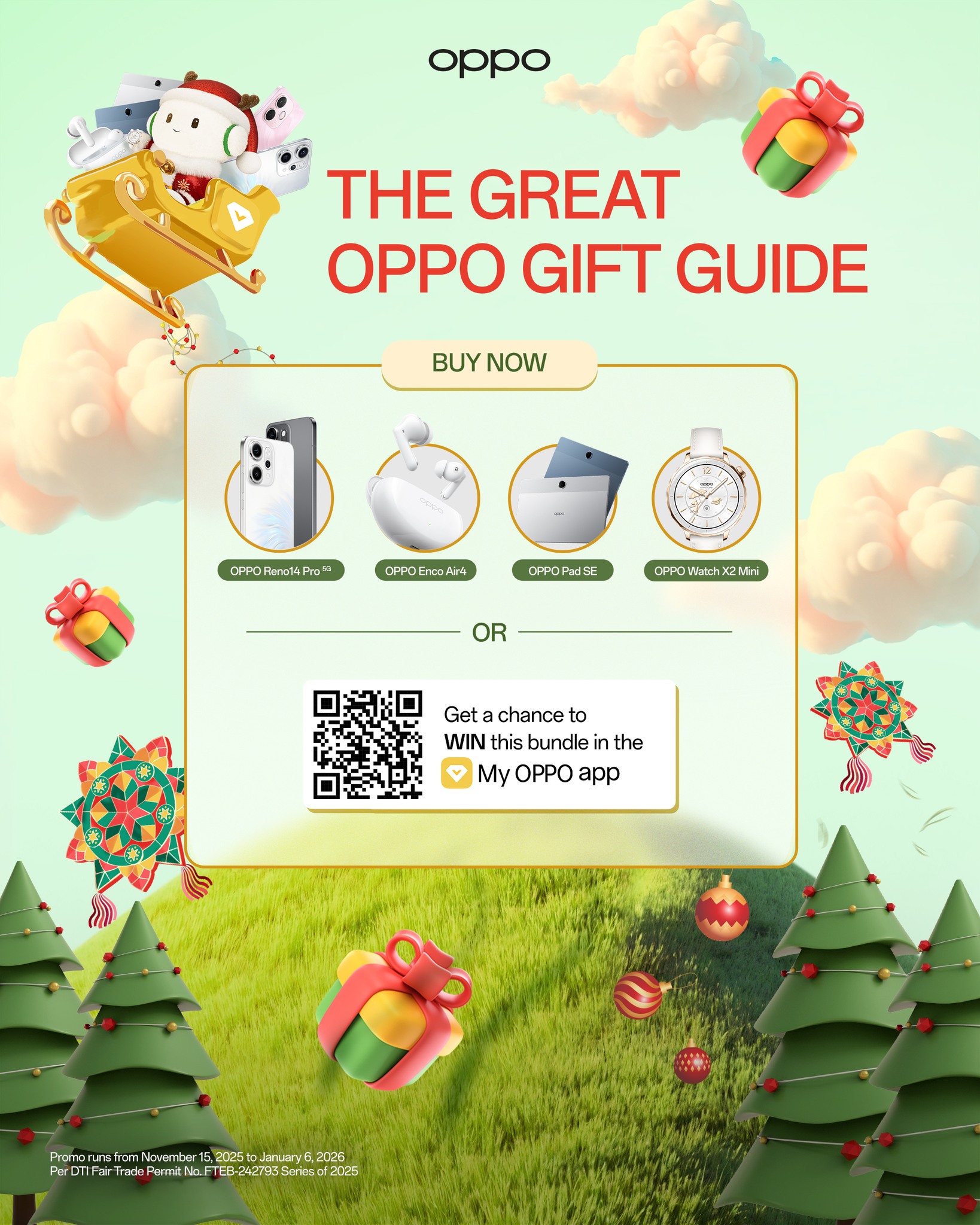 OPPO - Level up your Christmas gifting with a bundle that screams ...