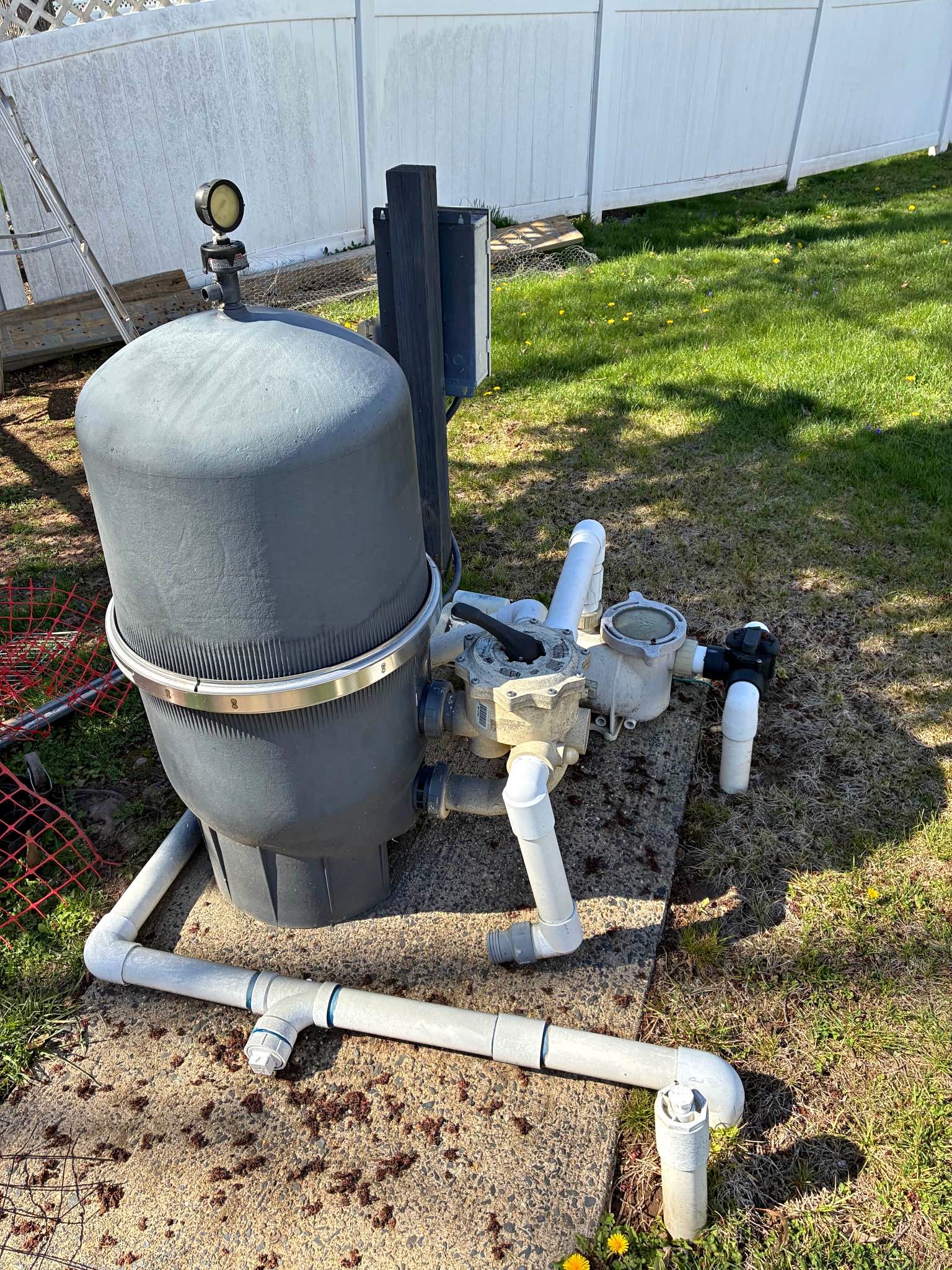 Pool water filter system. - Pools & Spas - Warrington, Pennsylvania ...