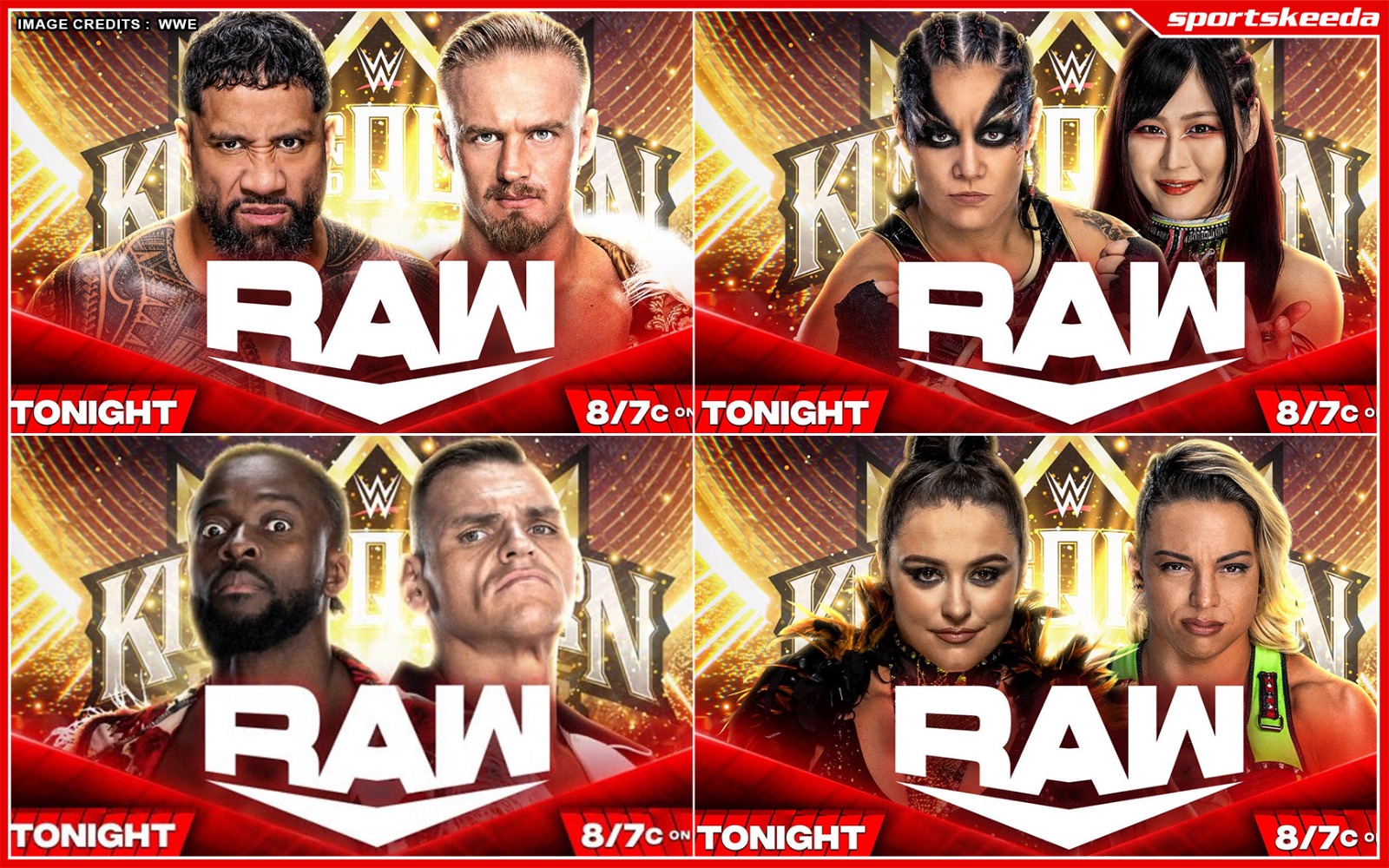 Three wrestlers advance in WWE King of the Ring tournament