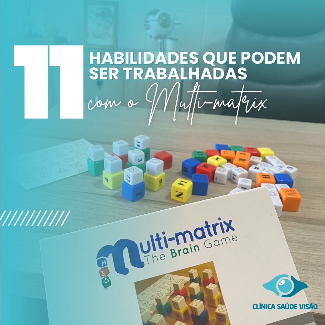 O Multi-matrix é um jogo de dados... - Clínica Saúde Visão