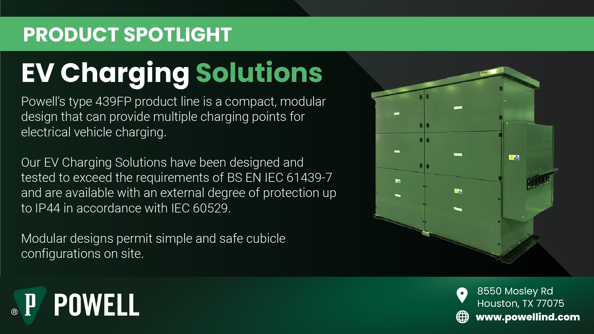 Powell - Powell’s EV Charging Solutions are compact,... | Facebook