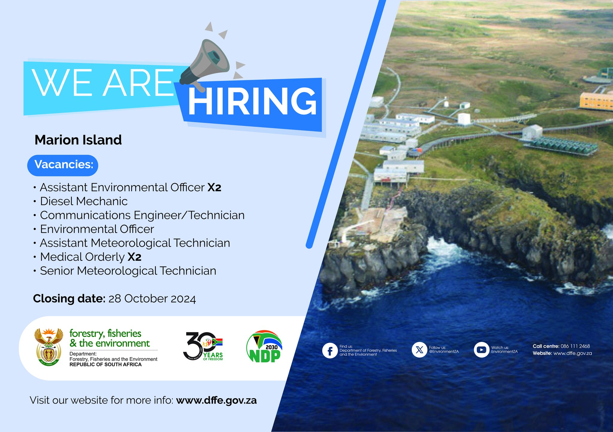 𝗪𝗘... - Department of Forestry, Fisheries and the Environment | Facebook