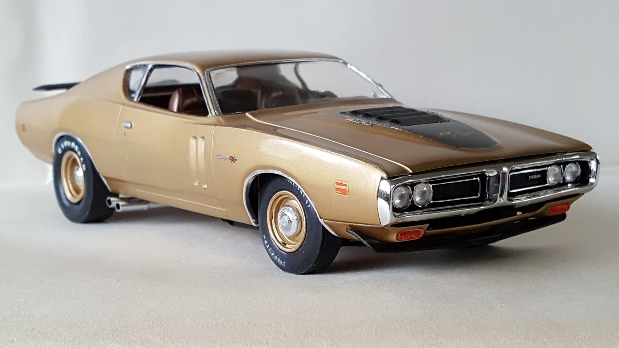 Modèle Réduit Dodge Charger R/T 1970 - AutoWorld 1/18 - MCACN Edition - Neuf Sous Boîte