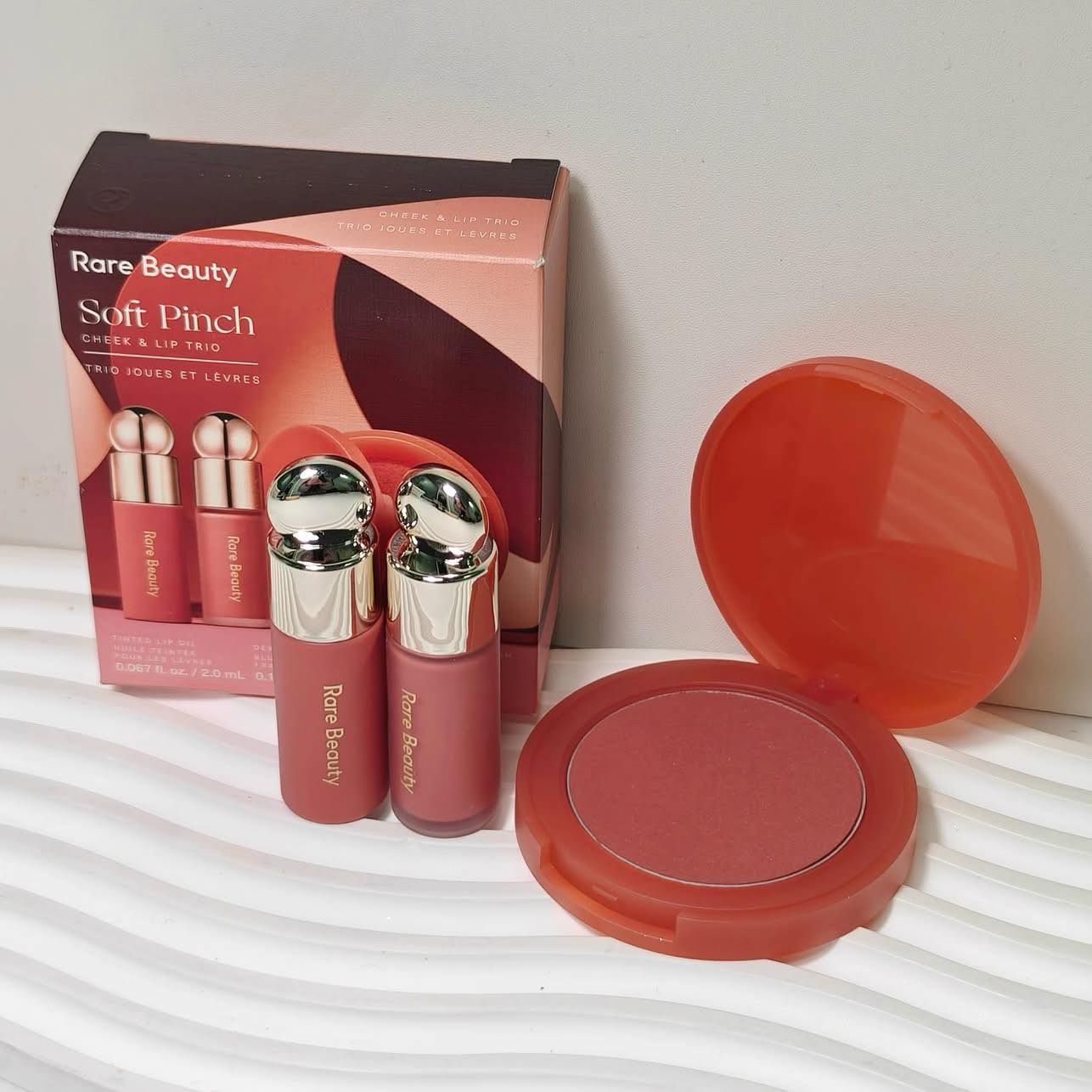 🍑 Rare Beauty ~ Soft Pinch Cheek & Lip Trio Set 🥰💗 📦 Instock