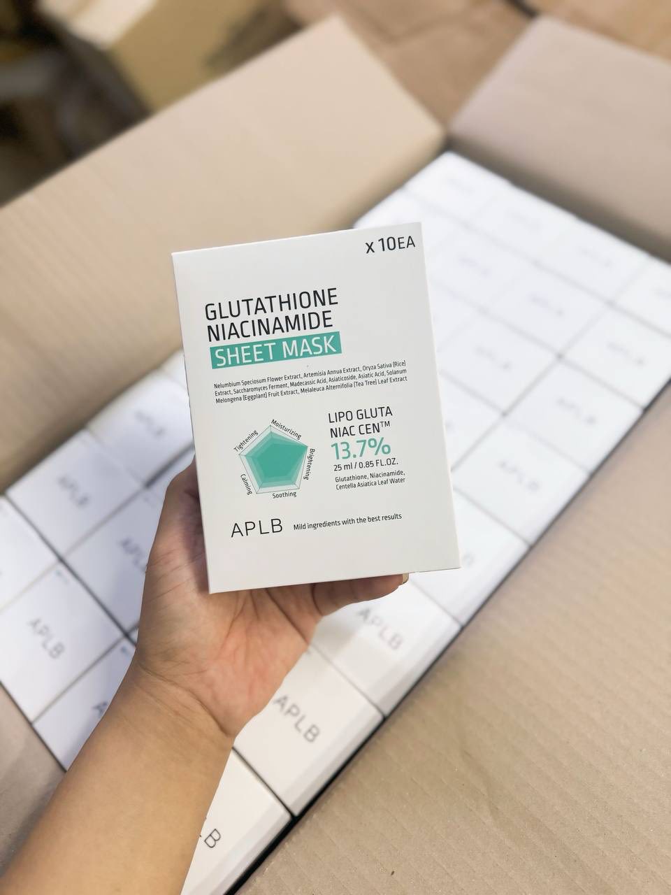 APLB Sheet mask #APLB #korean #koreanskincare