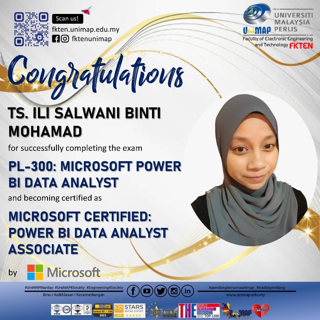 🌟... - Fakulti Kejuruteraan dan Teknologi Elektronik Unimap | Facebook