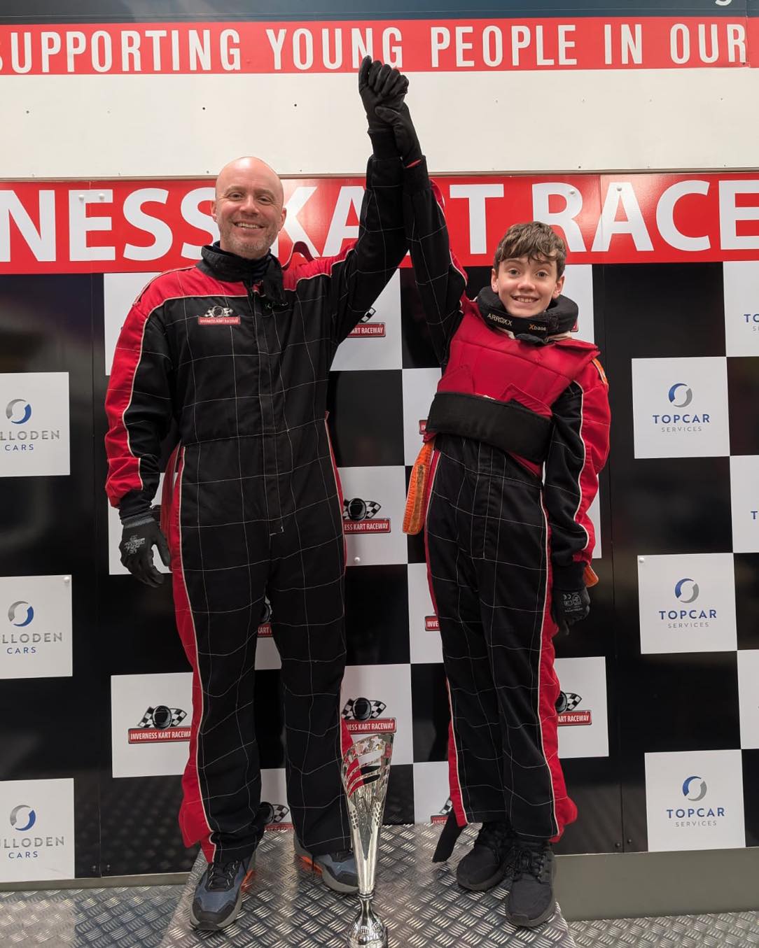 This father and son went... - Inverness Kart Raceway | Facebook