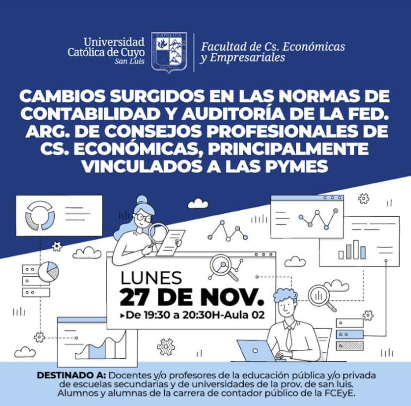 📣 CAPACITACION CAMBIOS SURGIDOS EN LAS NORMAS DE CONTABILIDAD Y ...