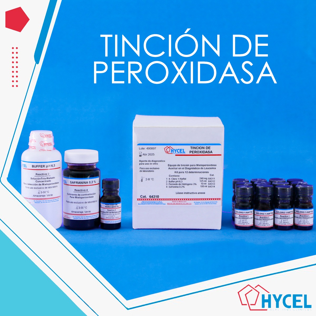 Hycel De México - 🔬⚗️ ¿Ya conoces nuestro kit de tinción... | Facebook