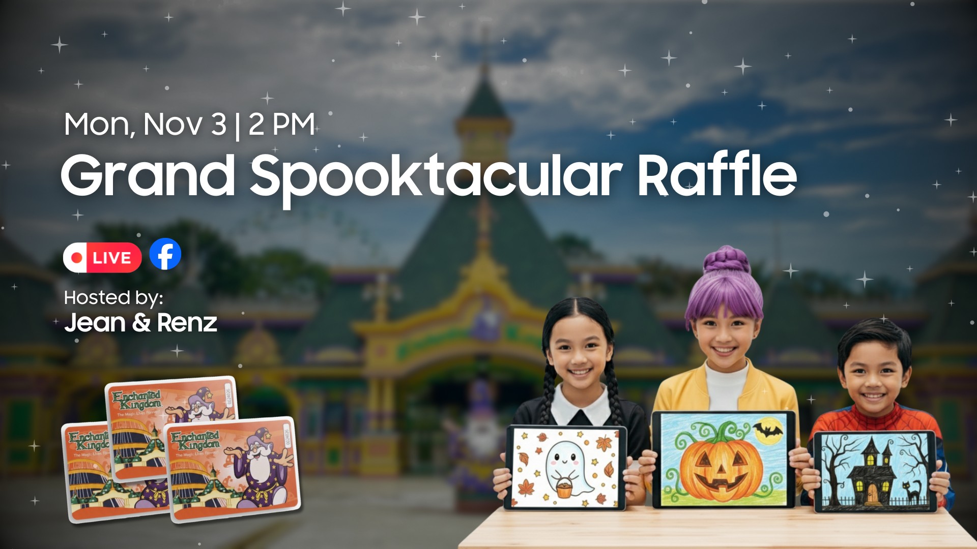 Spooktacular Grand Raffle ️