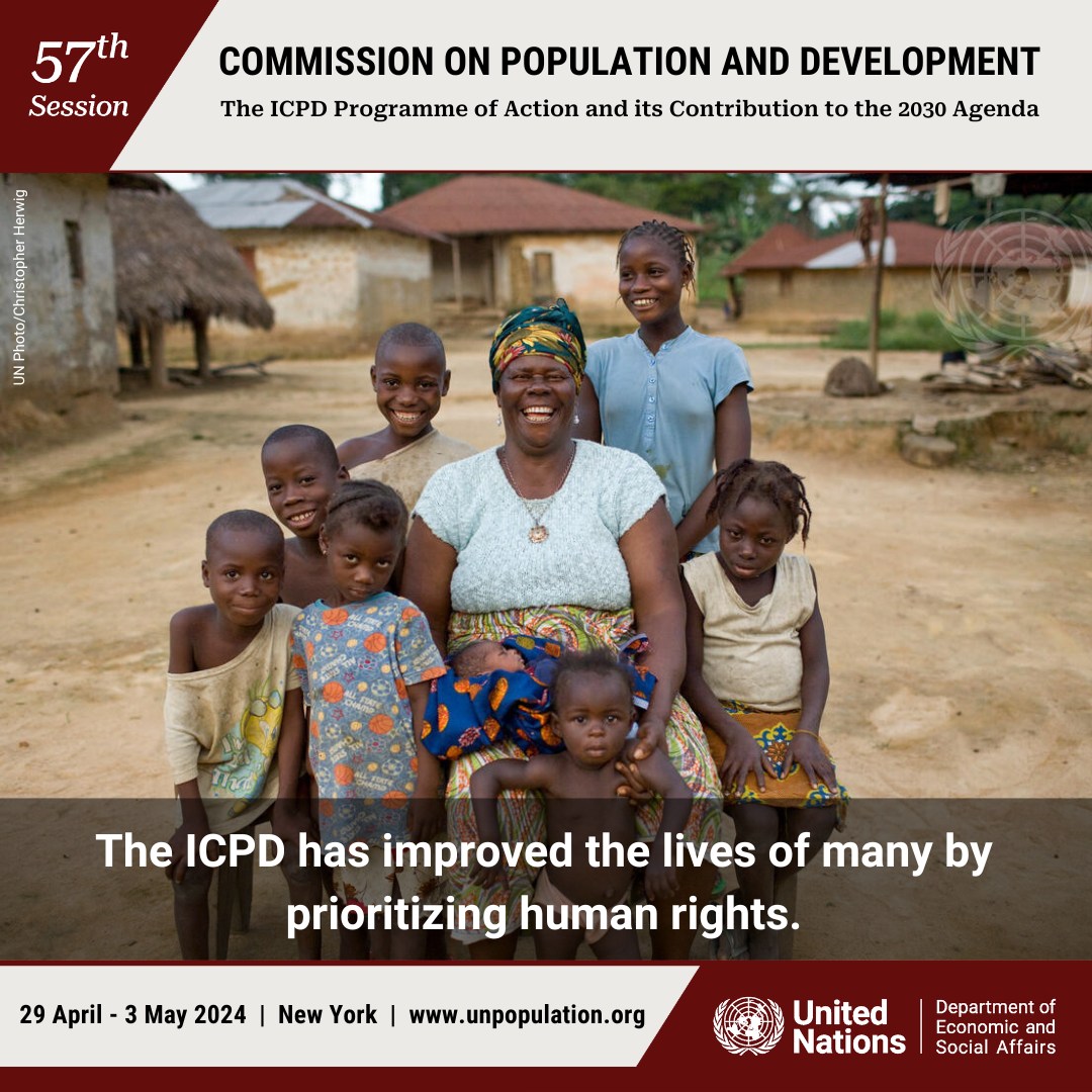 30 years ago, the #ICPD affirmed that human rights are at the heart of ...