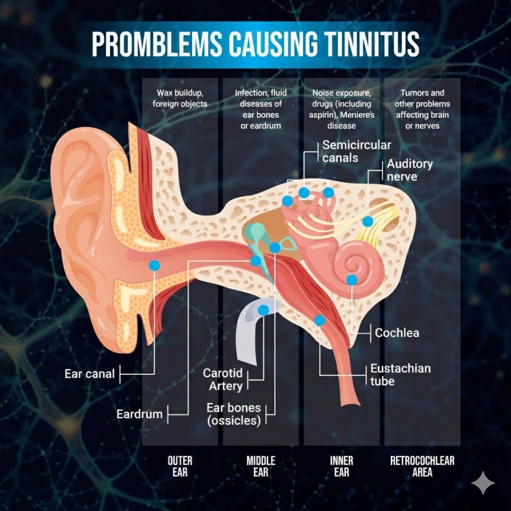Living - Tinnitus: What Can Cause That Ringing in Your Ears? Tinnitus ...