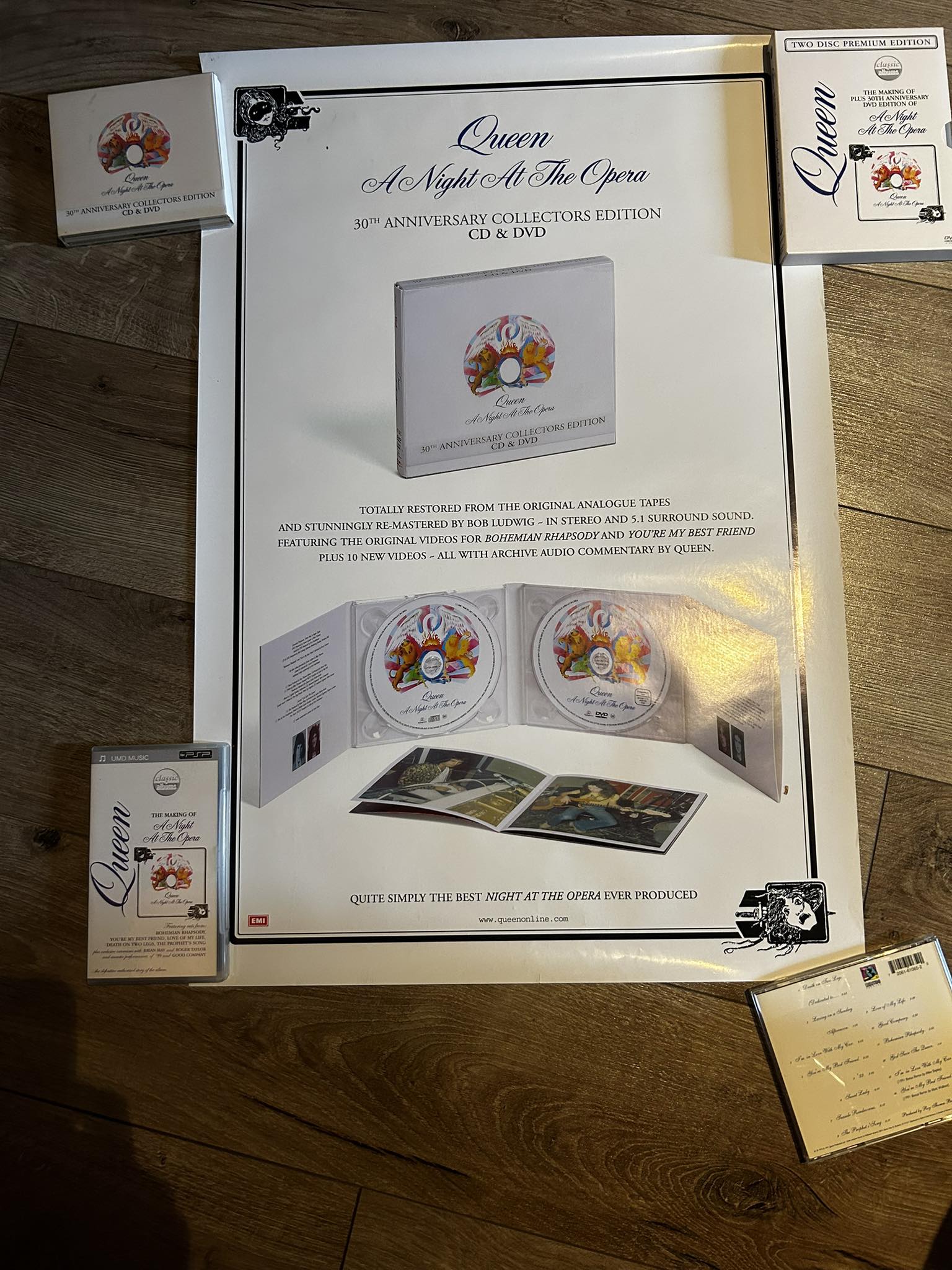 The 'A Night At The Opera' 30th Anniversary Collector's edition CD