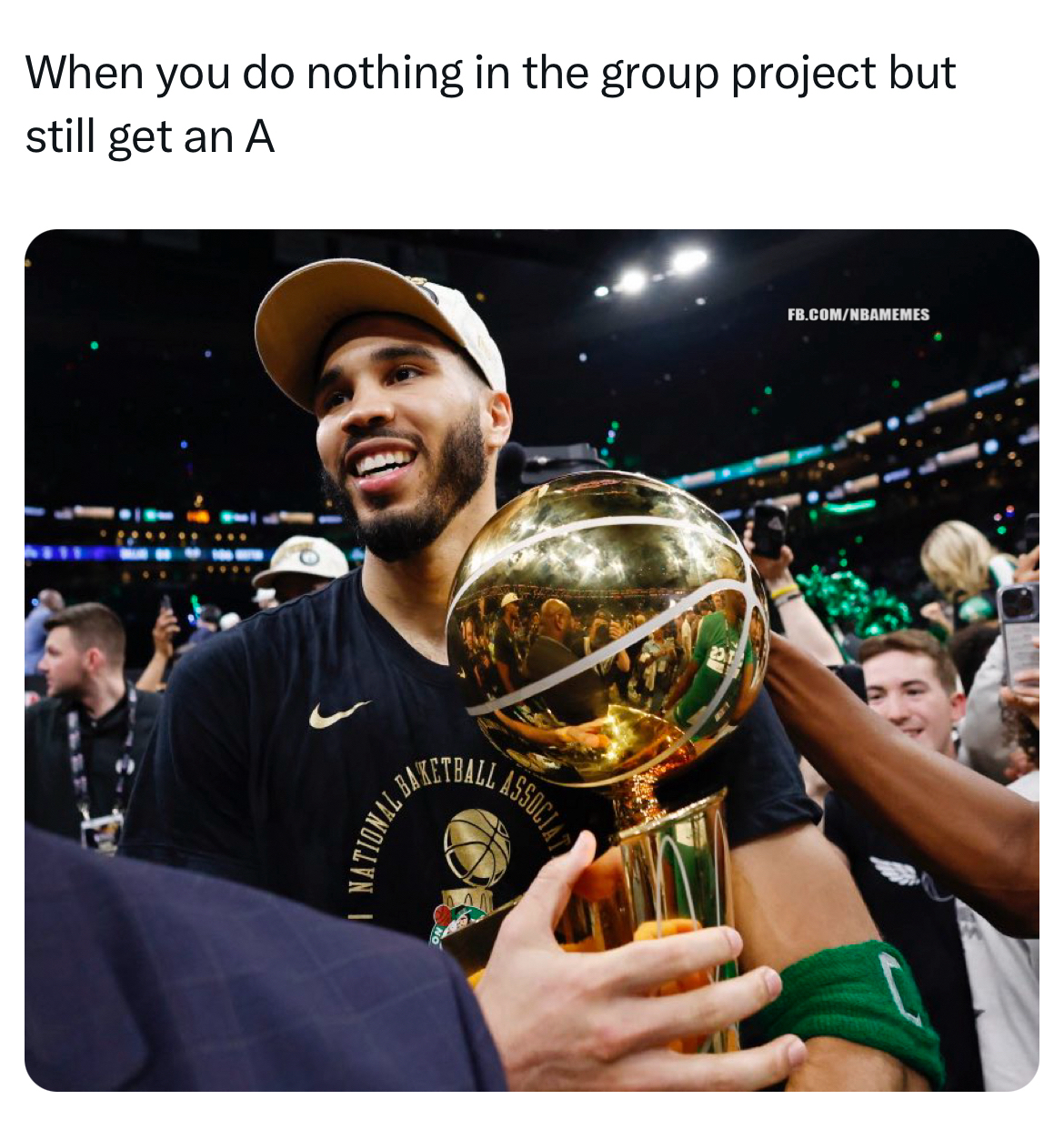 NBA - Don't let Tatum's stat padding fool you🤣 | Facebook