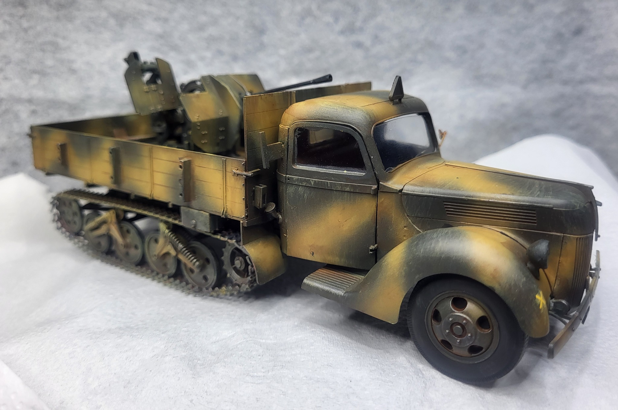 KHD S3000/SS M Maultier WWII German Semi-Tracked Truck. 1/35 Scale 