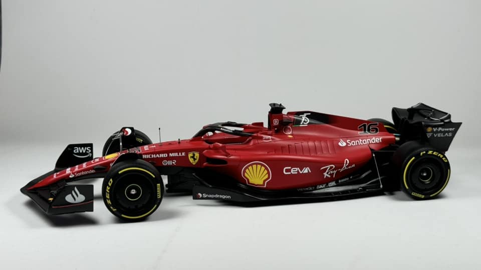 Ferrari SF23 F1 1/20 ALPHA Model #16 Charles Leclerc