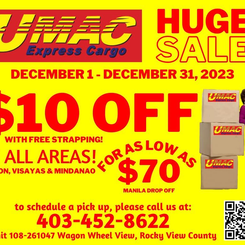UMAC Express Cargo Calgary | Balzac AB