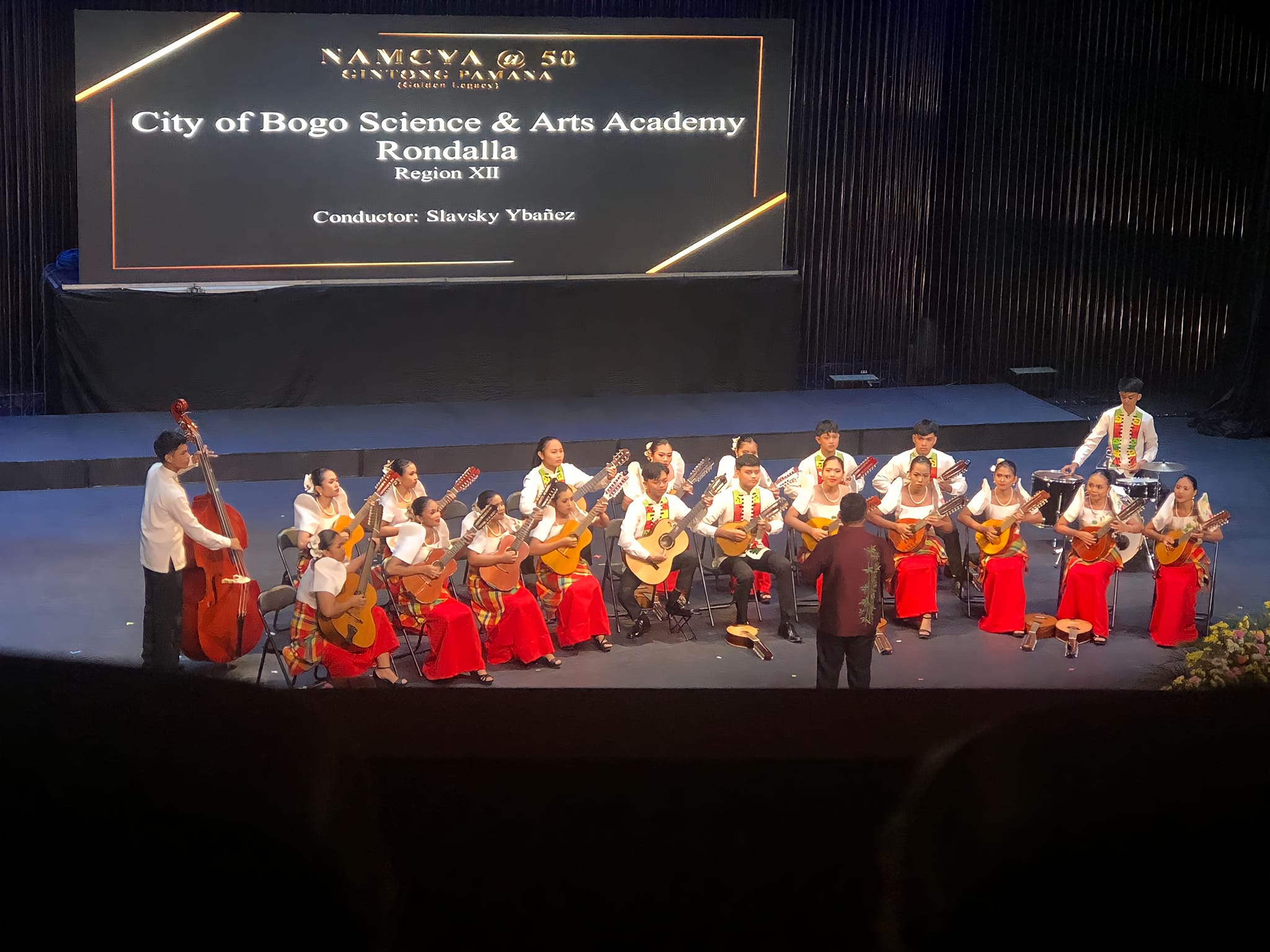 City of Bogo Science and Arts Academy Rondalla Ensemble