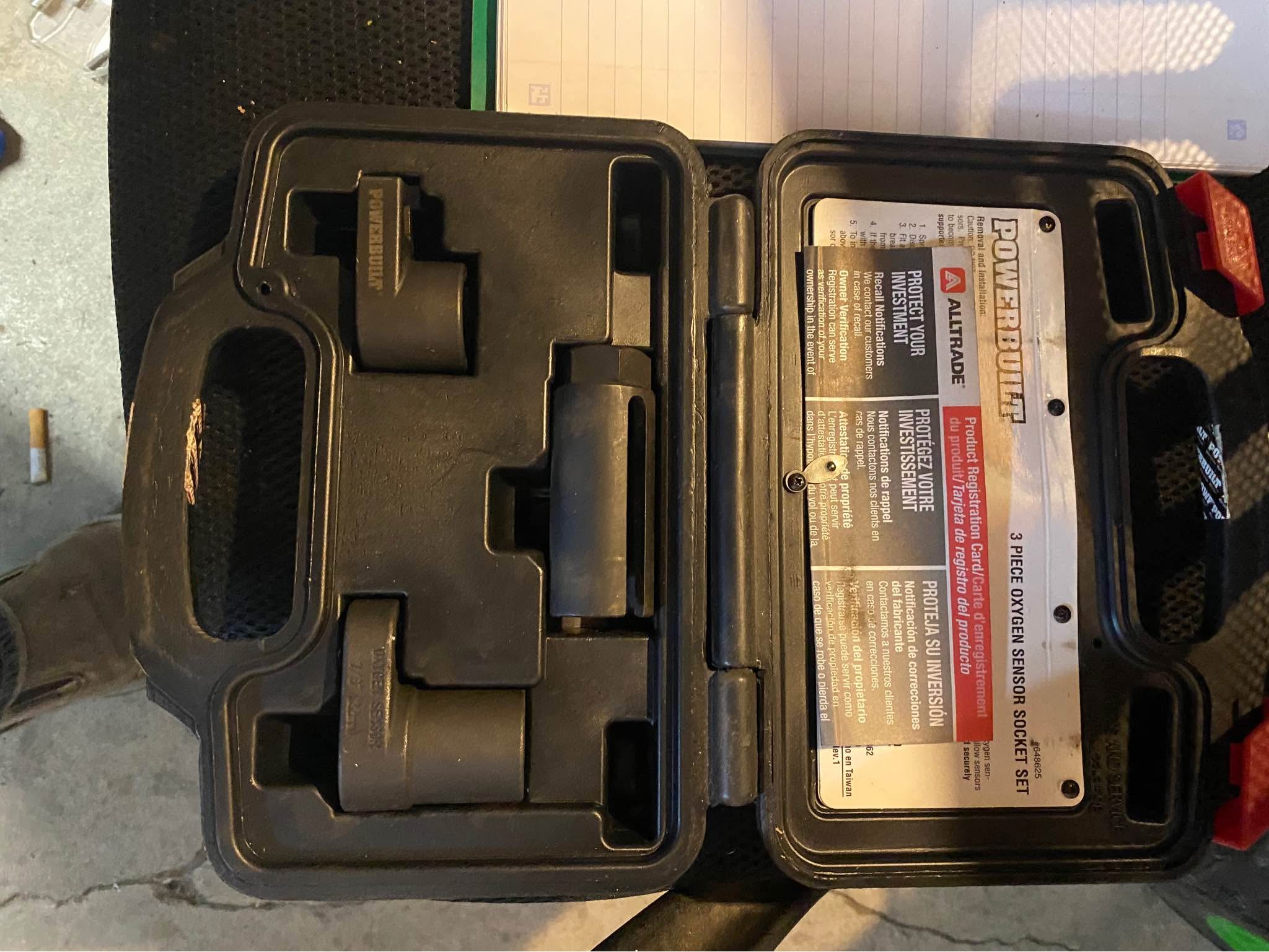 Oxygen sensor sockets, brake line flaring tool - Measuring Tools ...