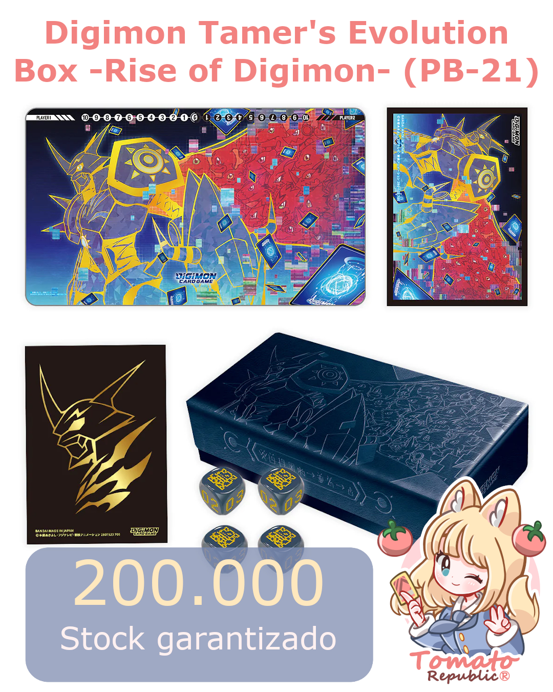 Tomato - Hola gente, nos llegará stock de Digimon Tamer's Evolution Box ...