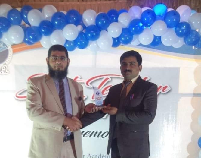 DPS Boys Layyah - Congratulations!! Best Teacher Award...