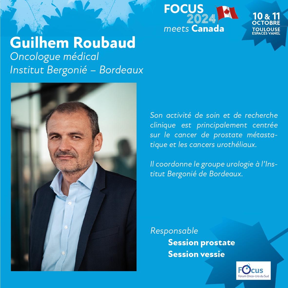 FOCUS Forum d'Onco-Urologie du Sud | Toulouse