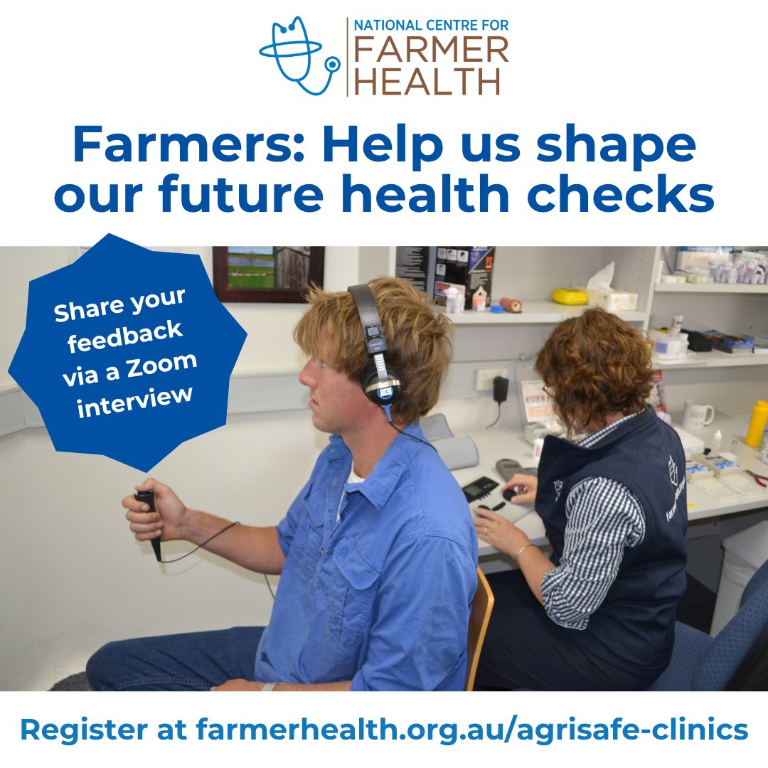 What should a health... - National Centre for Farmer Health | Facebook