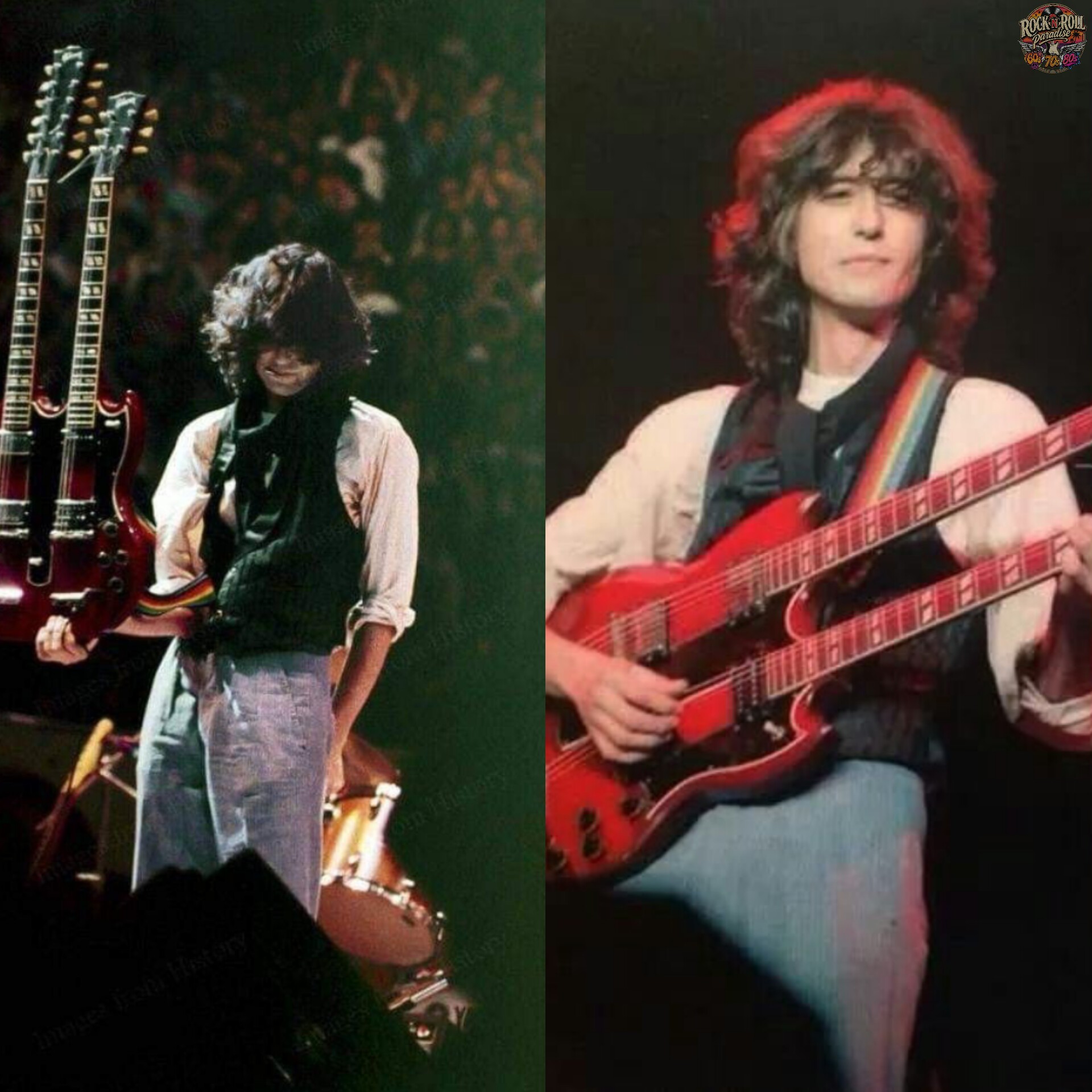 洋楽 JIMMY PAGE - ARMS: LOS ANGELES 1983 At the 1983 ARMS Charity Concerts, Jimmy Page made one of his most