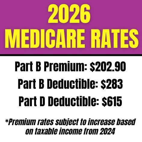 Wise - Official Medicare rates for 2026 have been released. Beginning ...