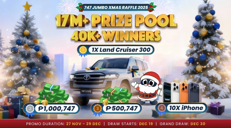 Christm... - 747 Live Online Casino, Sports, & Esports Betting | Facebook