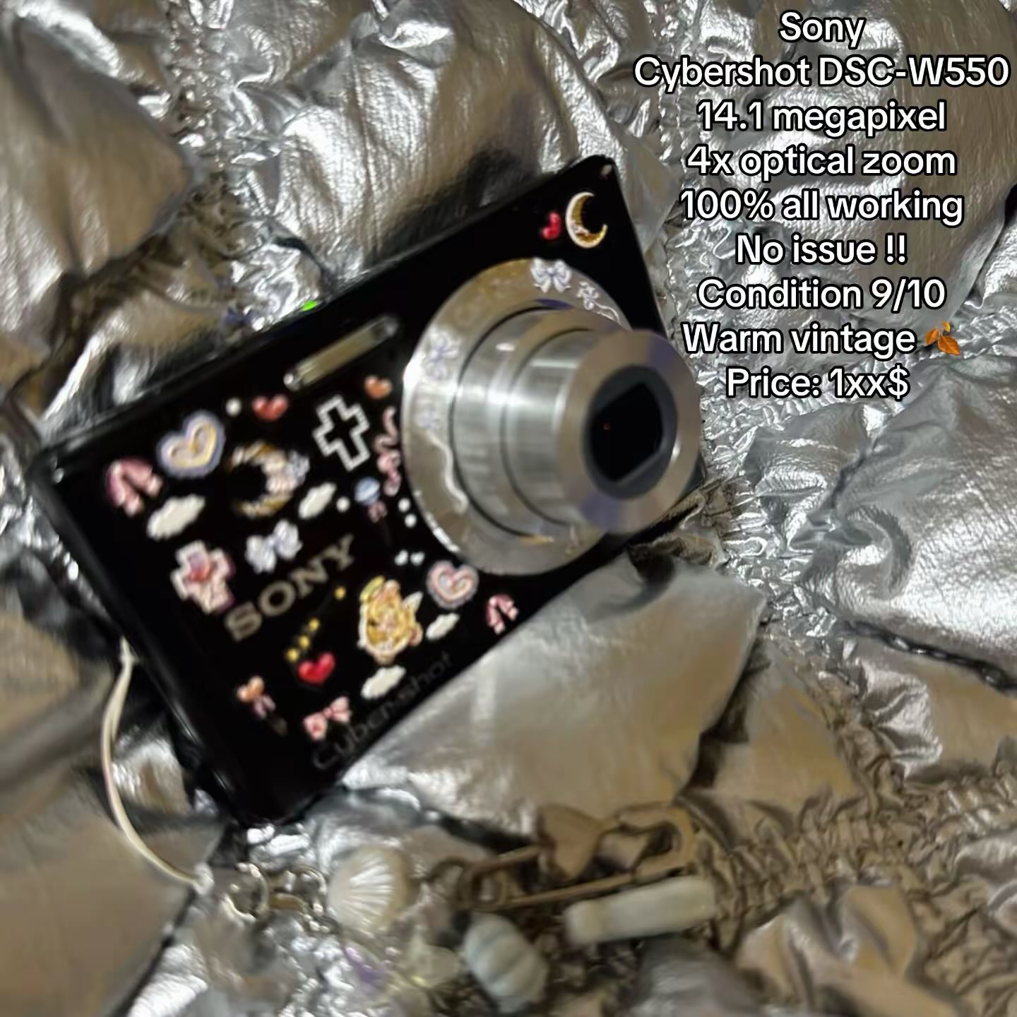 Resell Sony Cybershot DSC-W550 Price : 130$ (can nego) Great for 
