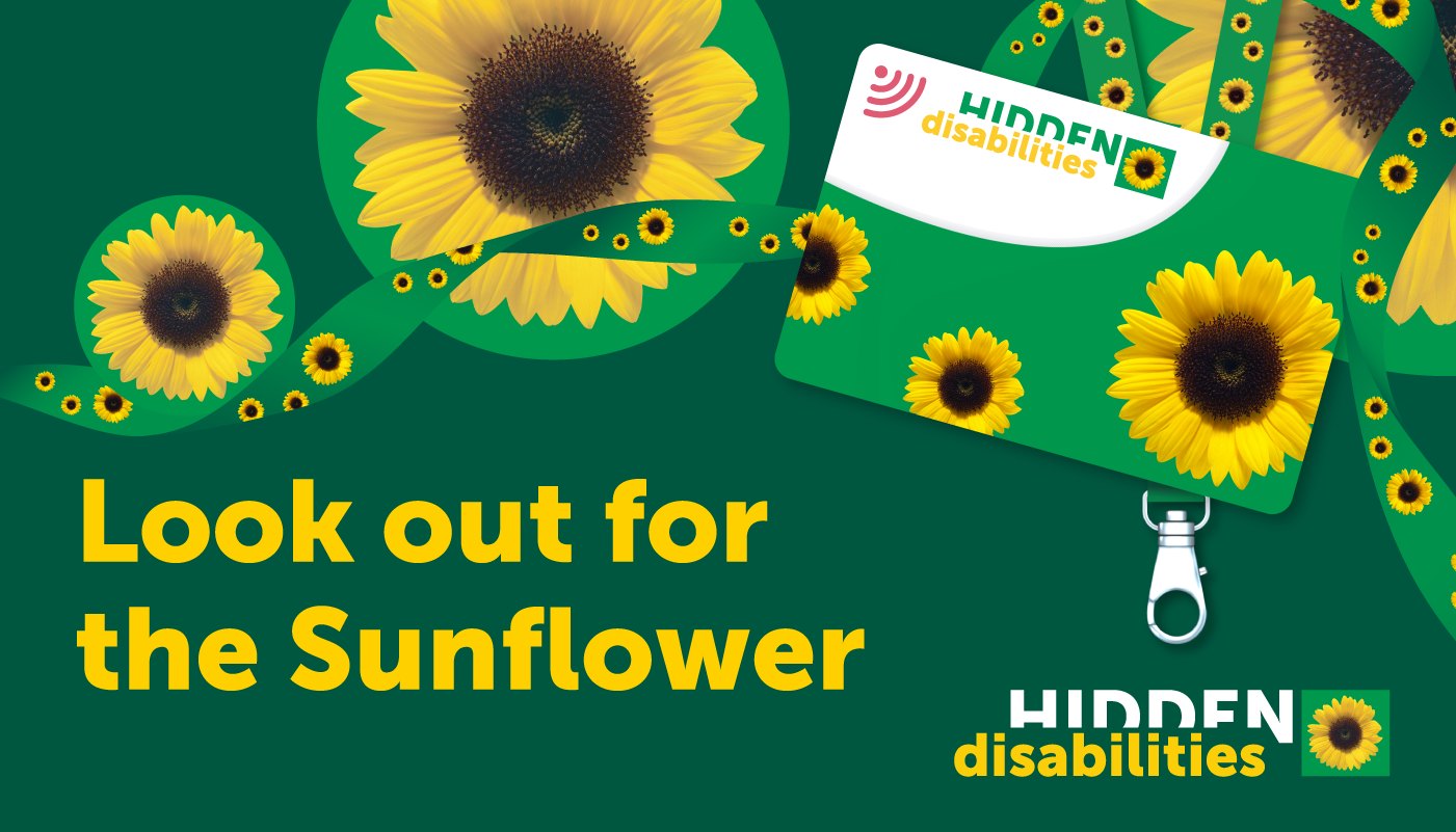 Hidden - Not all disabilities are visible. The Sunflower is a simple ...