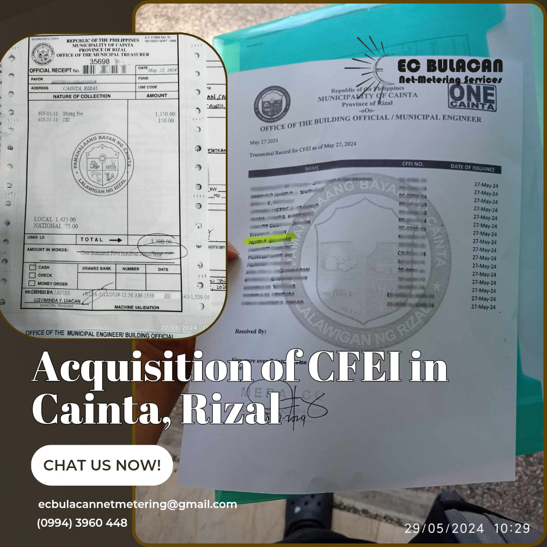 Acquisition of... - EC Bulacan Net-Metering Services
