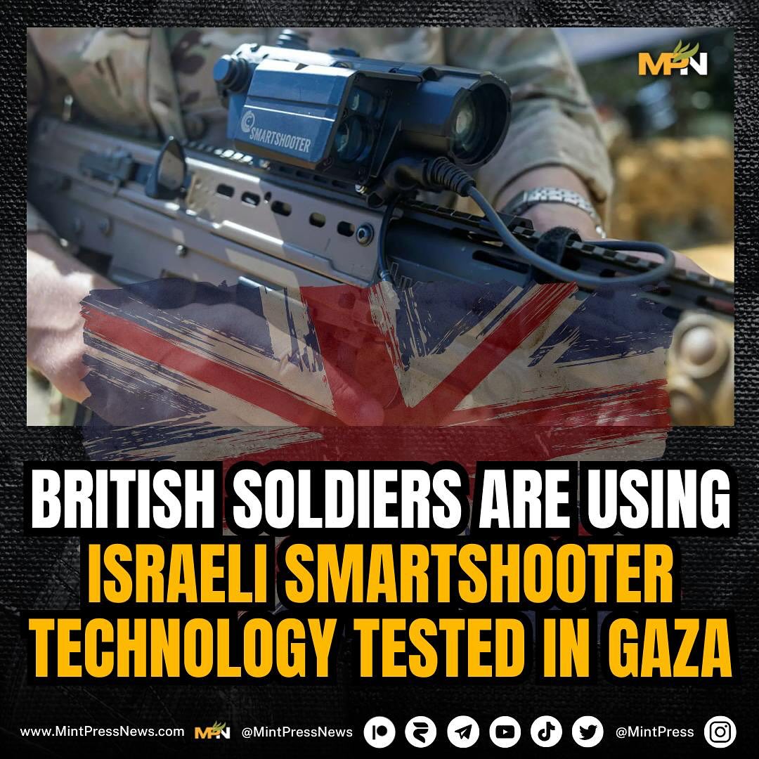 MintPress - The UK’s armed forces are now using Israeli rifle ...