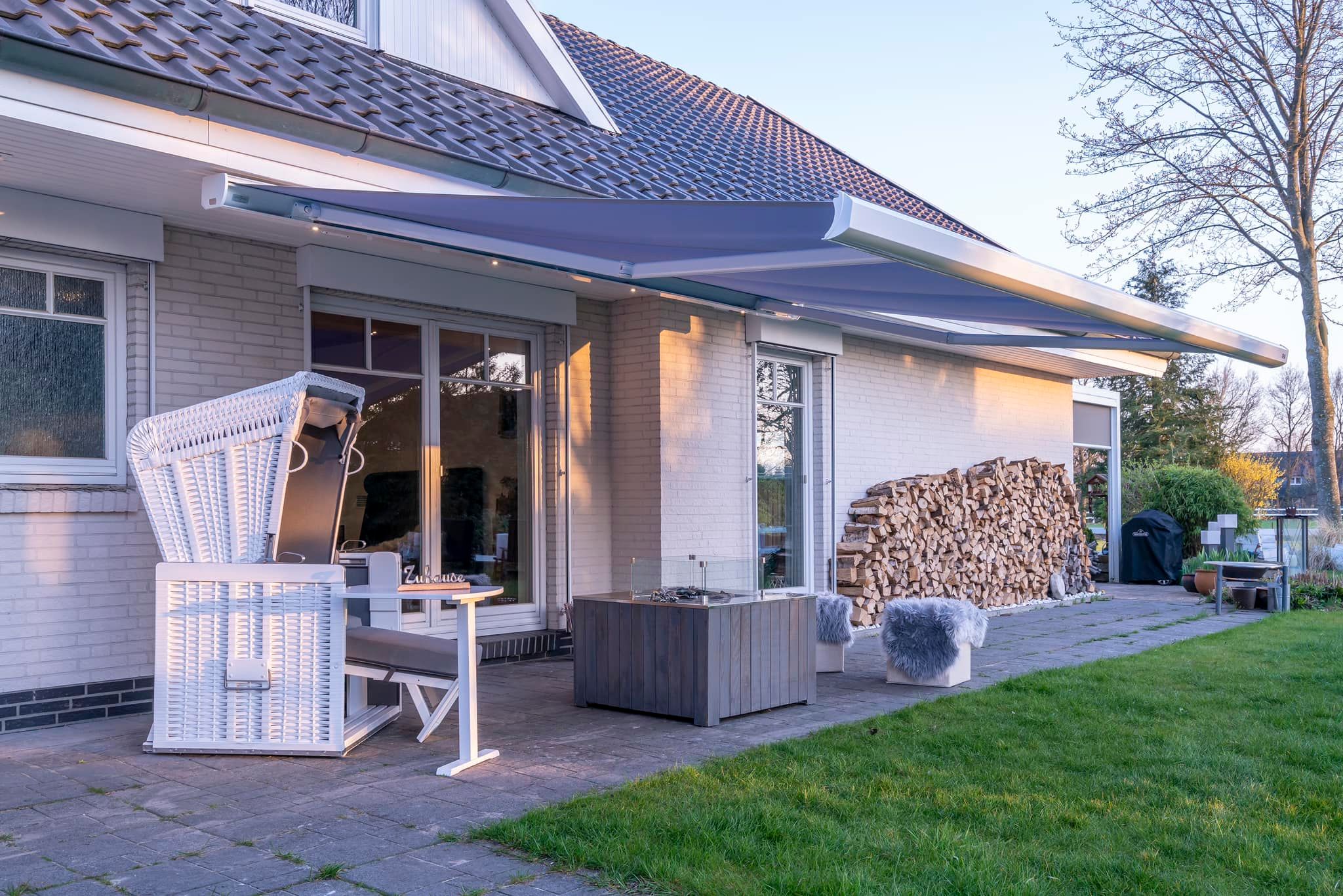 markise wohnmobil 3 5 m breit mit Reißverschluss Verstellbarem Panoramafenster(Stoff+Netz), Sicht- und Sonnenschutz, Universeller RV Markisen Sichtschutz mit Brose Chip - Ebike 10BX-SE3523 Farbe:Rot M (55-58cm)