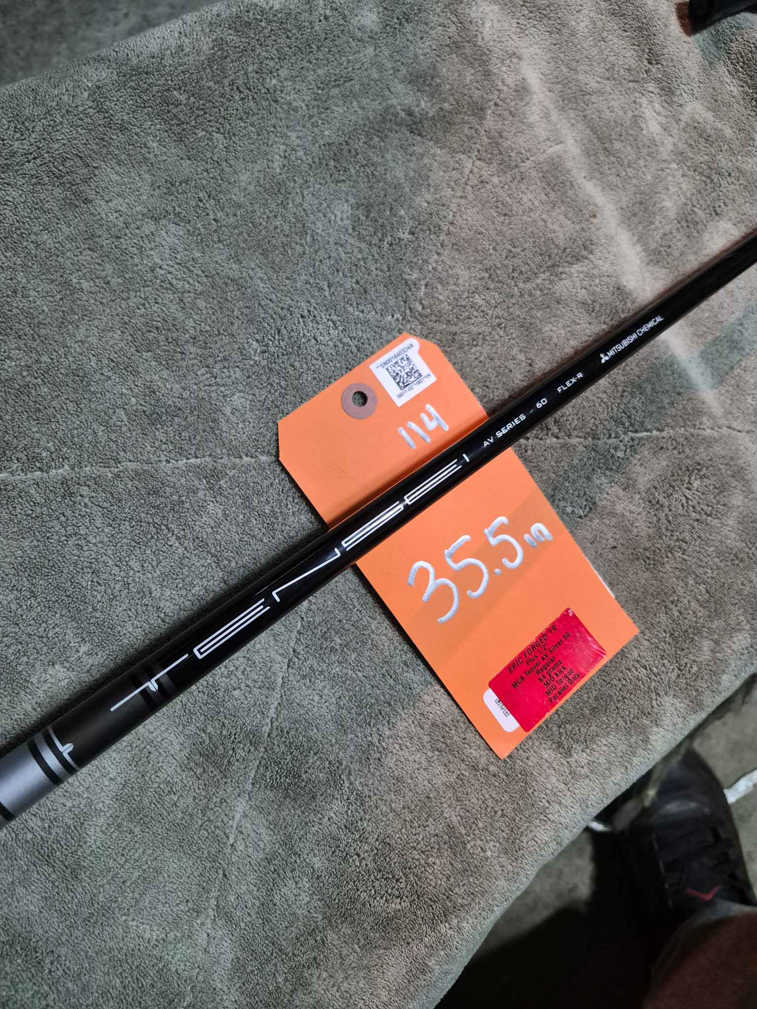This This is a Mitsubishi Chemical Tensei AV Series 60 R-Flex 