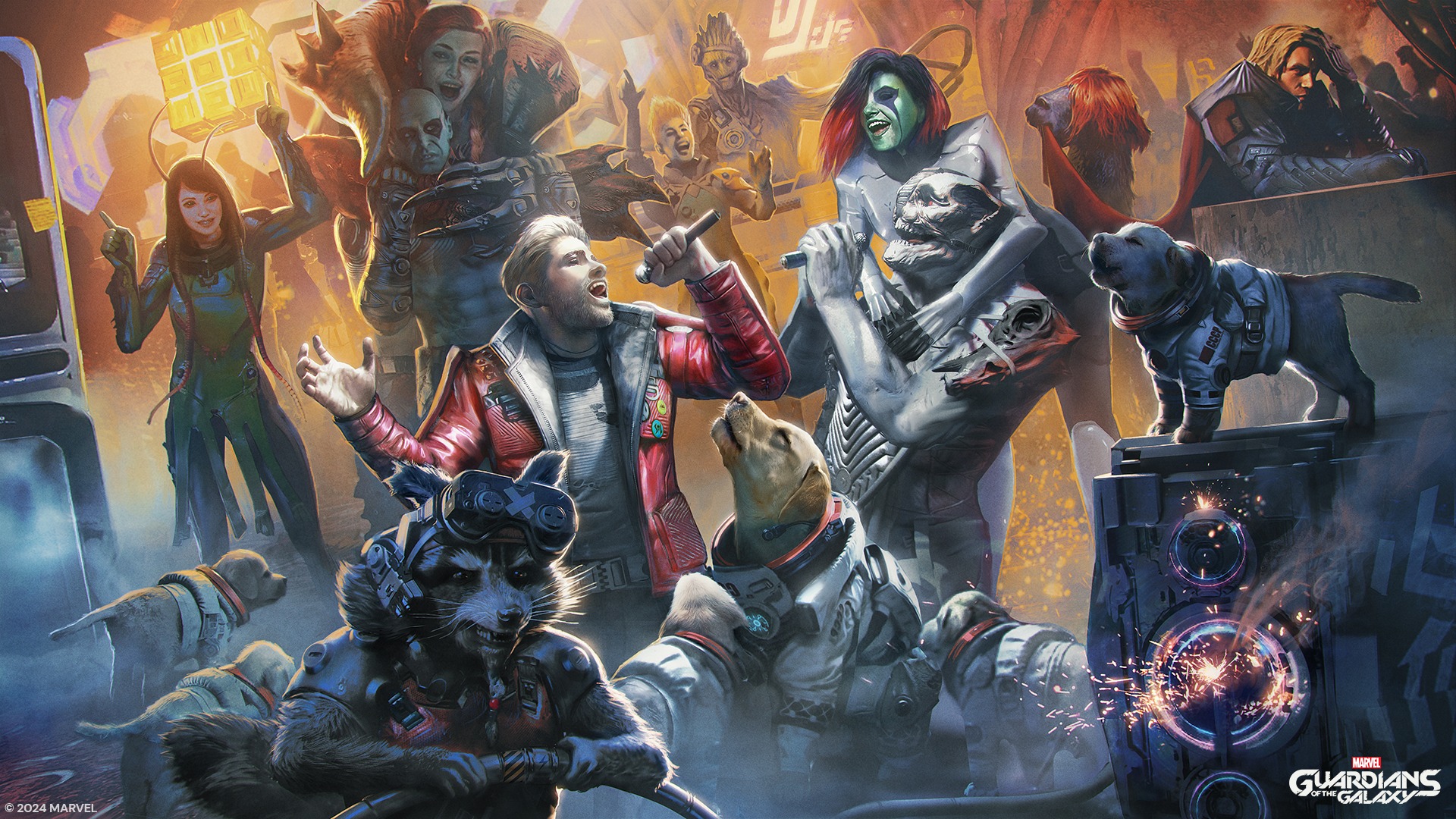 Marvel】Guardians of the Galaxy がたく コスモ サイン