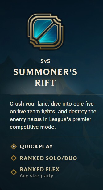 Professor - Summoner's Rift Quick play is now Live after more than 5yrs ...