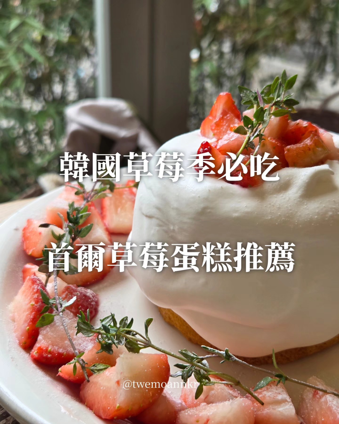 🍓 限時草莓季必吃 來首爾這個季節沒吃草莓蛋糕真的會後悔... - 台灣安姨的韓國安居日常 대만 이모앤의 한국 life | Facebook