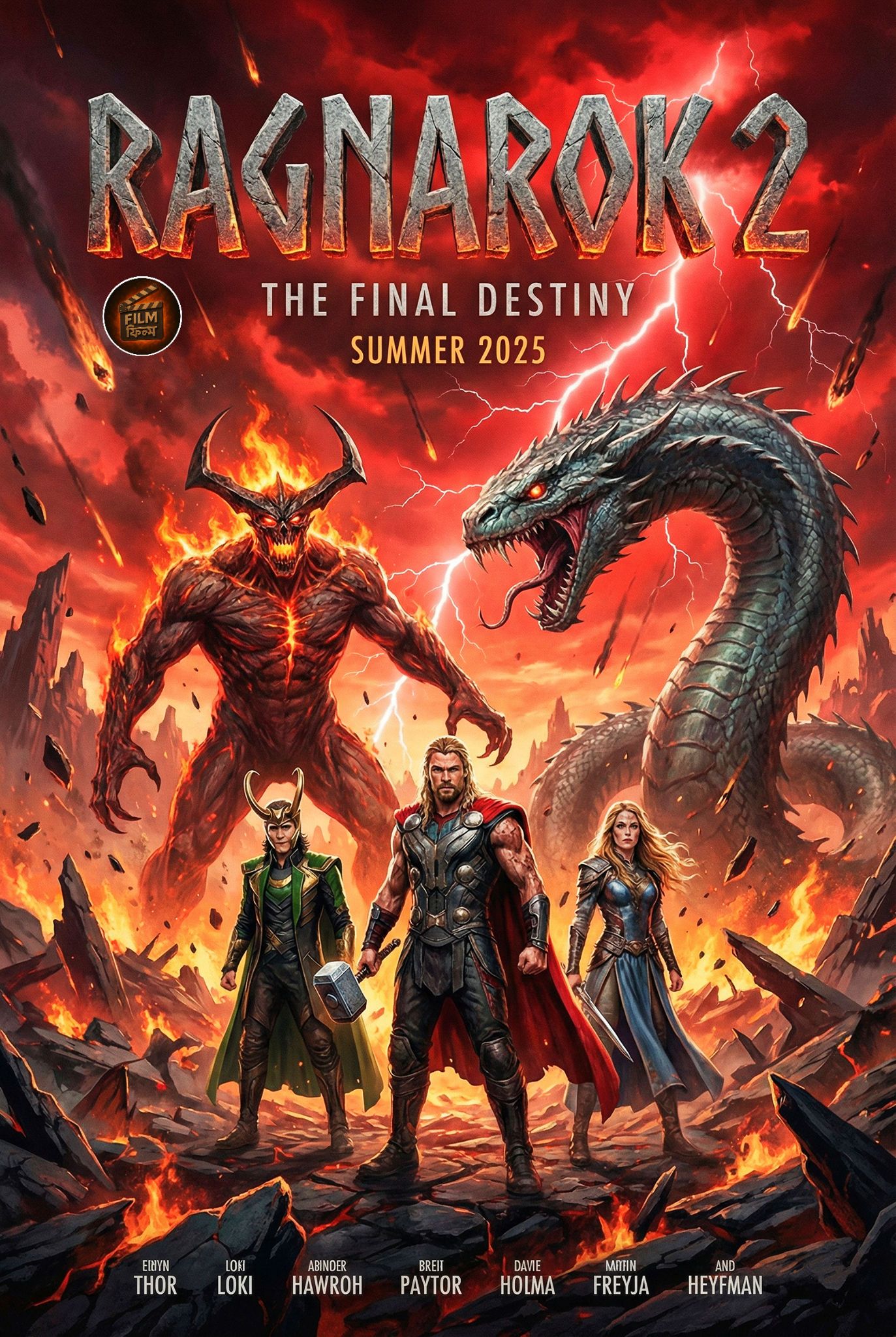 Film - Ragnarok 2 🎬 (2025) Starring: Chris Hemsworth, Jason Momoa ...