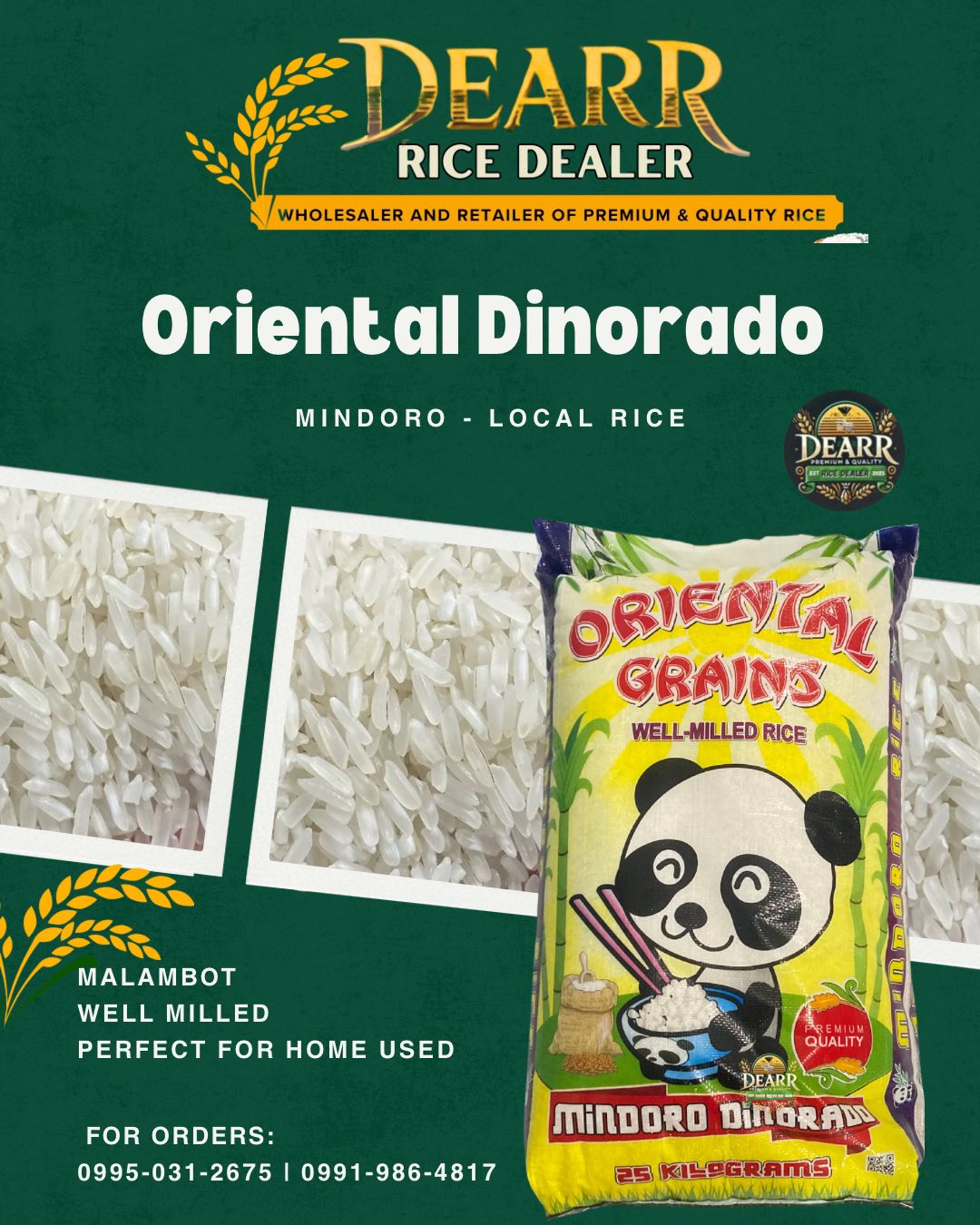DEARR Rice Dealer - Premium and Quality Rice | Caloocan