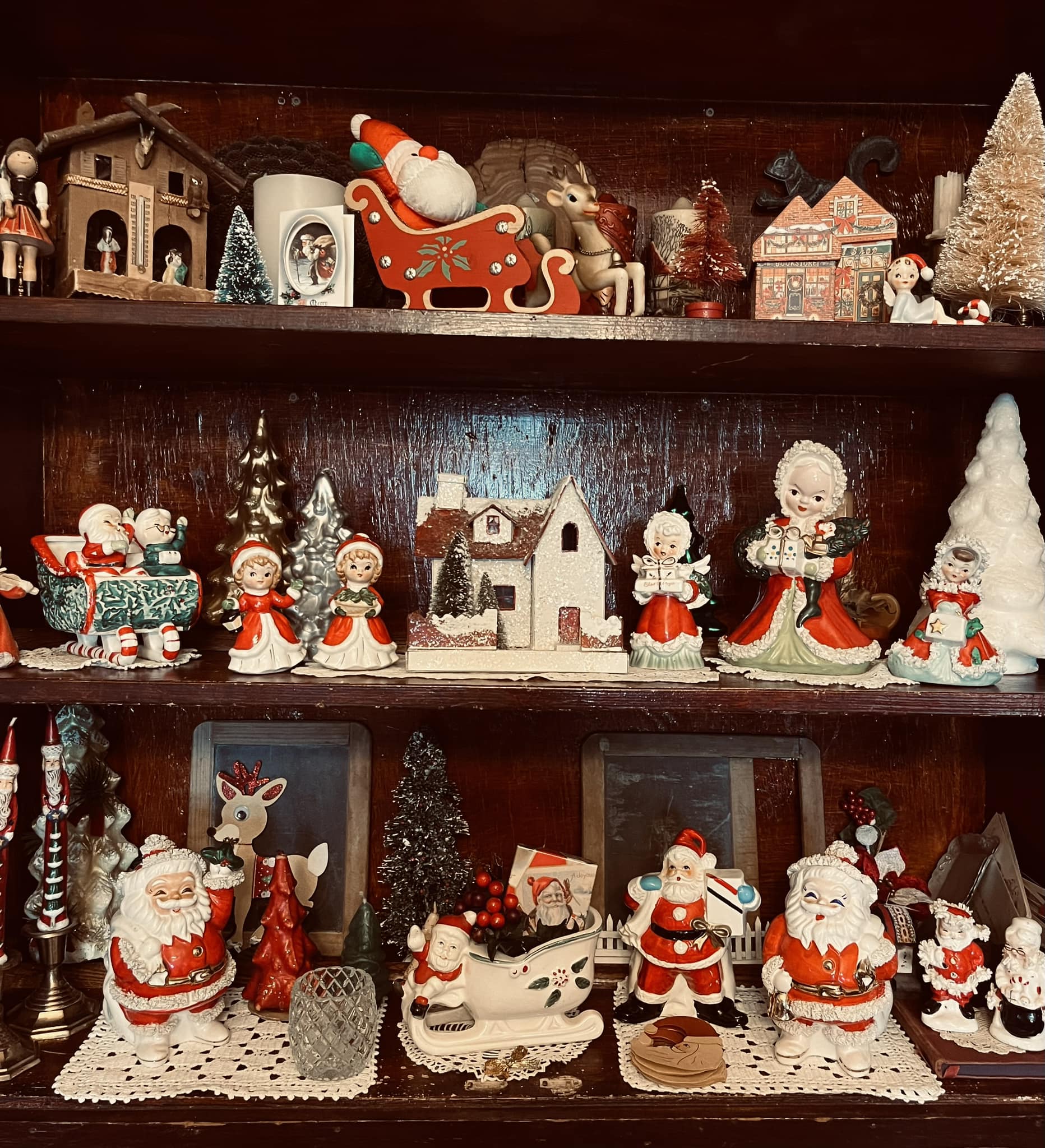 クリスマス   CHRISTMAS COLLECTIBLES Vintage Christmas collectibles collection
