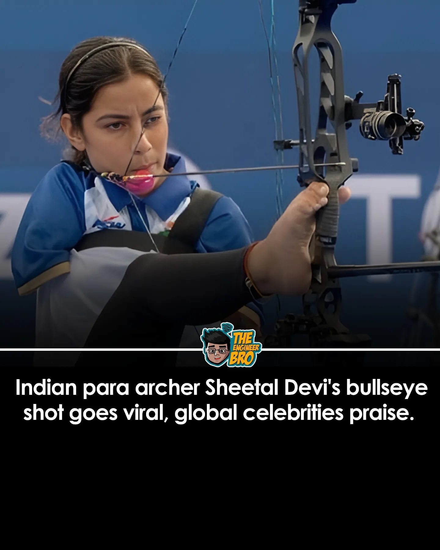 Humans are incredible but Sheetal Devi... - The Engineer Bro