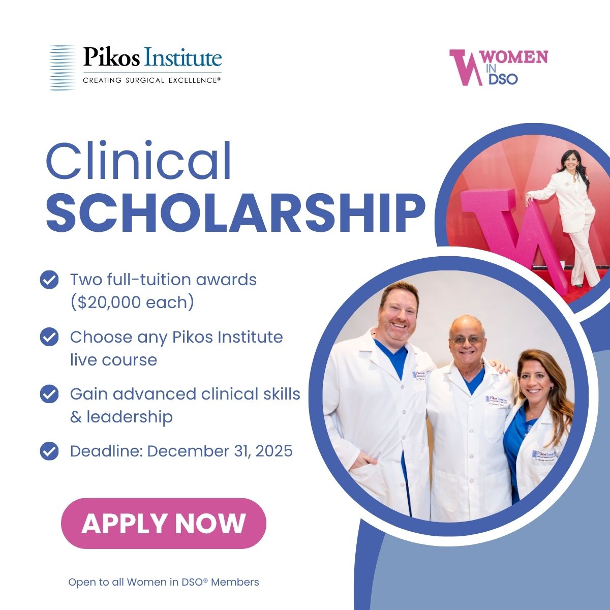 Women - Women in DSO is proud to partner with Pikos Institute to ...