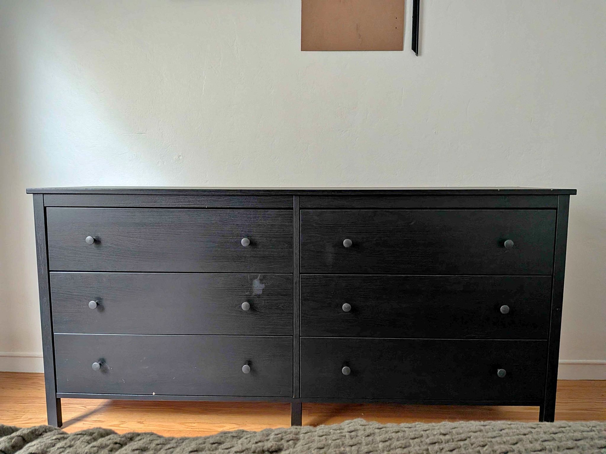 ikea hemnes dresser black Large Chest of Drawers  The Home Remedy Stroud Main parts New and used Ikea-hemnes-dresser-black-6-drawer for